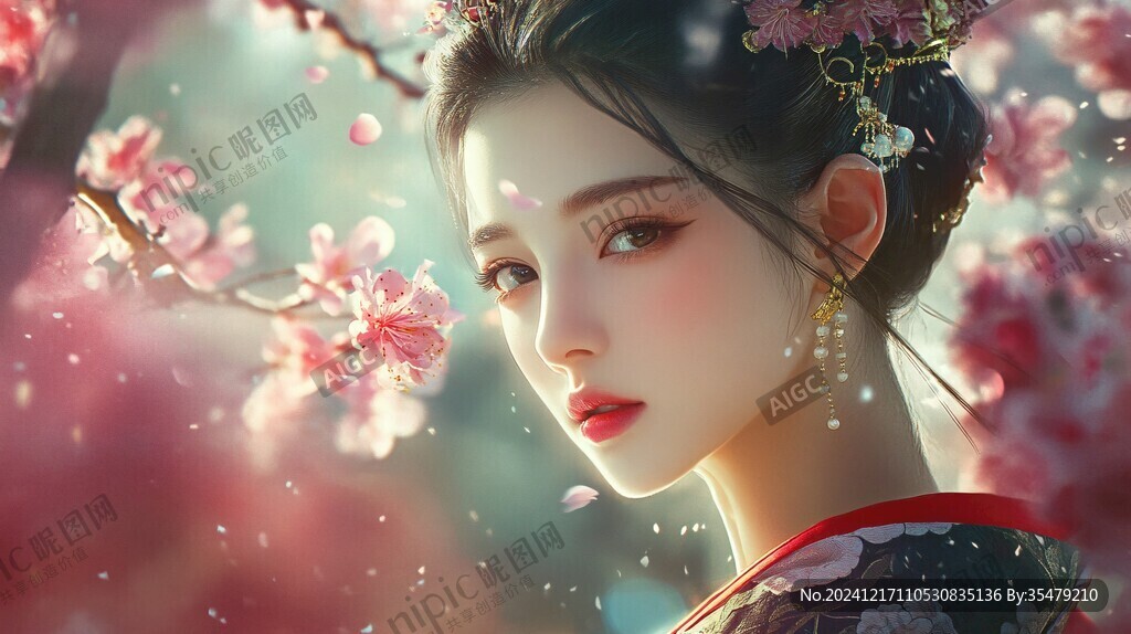 写实人物插画