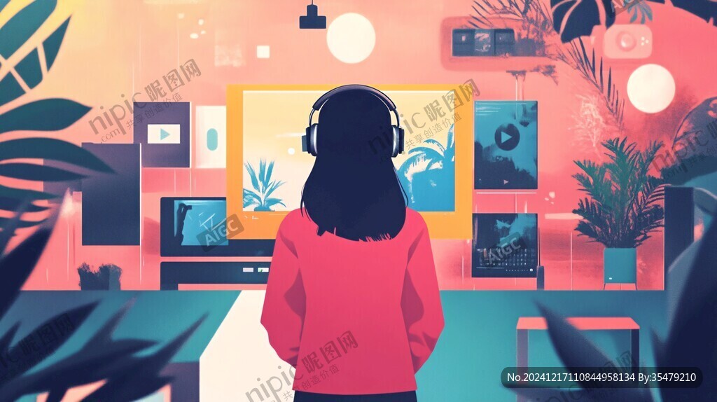 vr插画
