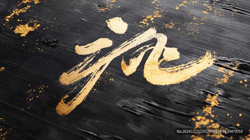 洒金宣纸毛笔字背景