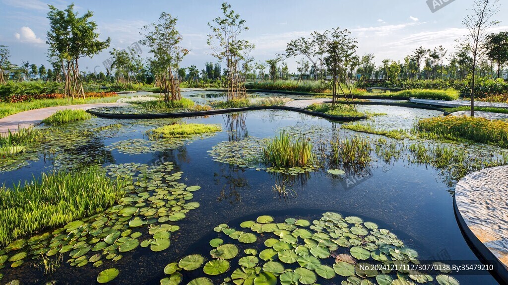 水生植物区