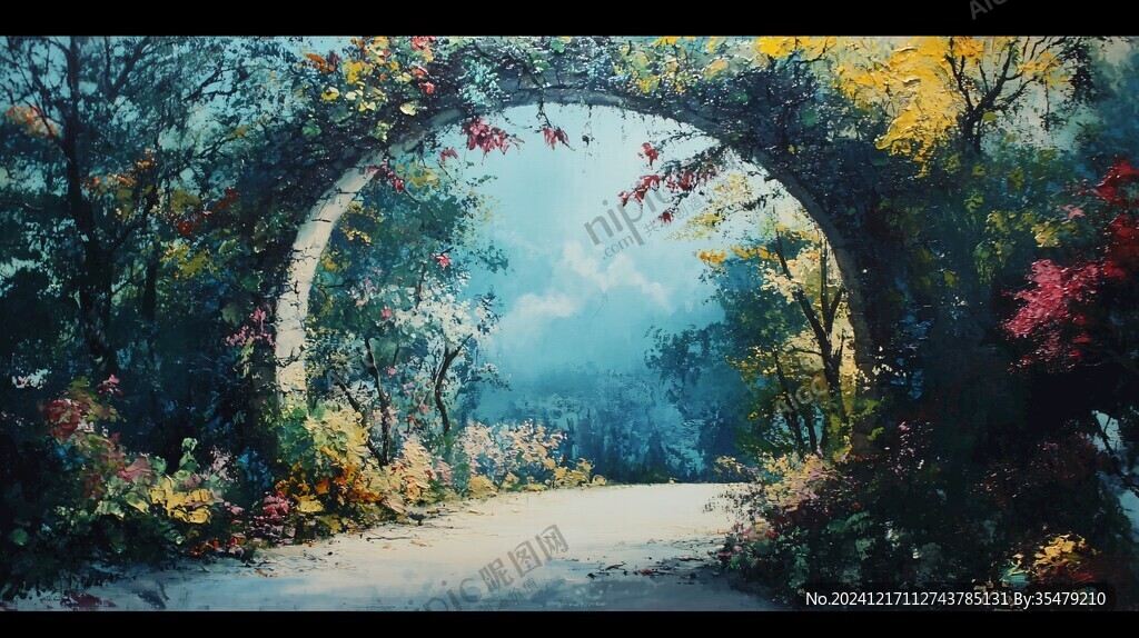 唯美森系场景