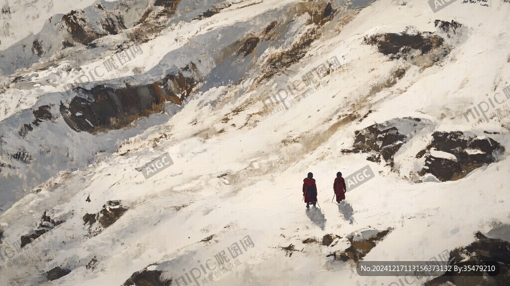 登山的人们