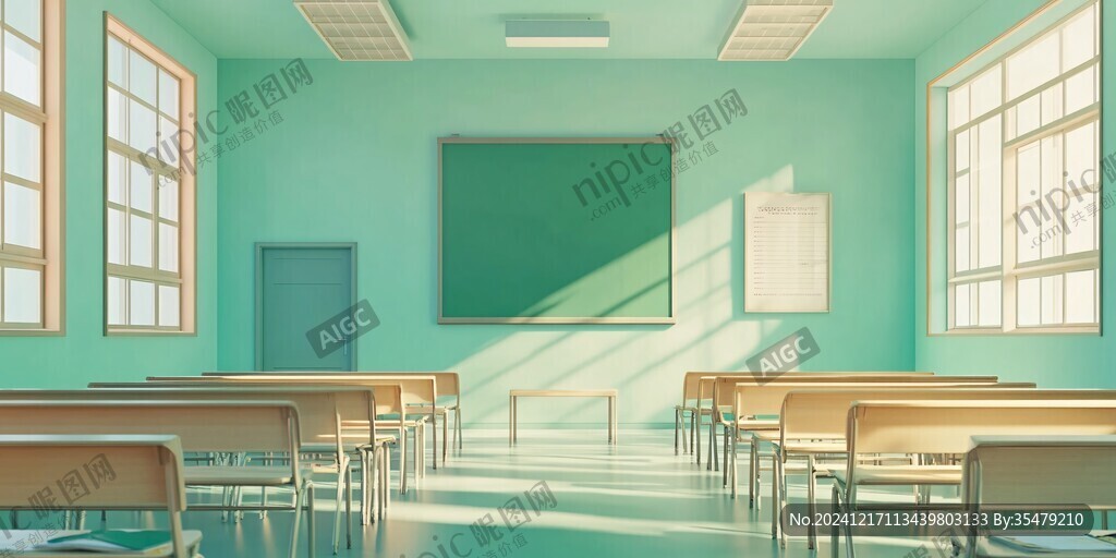 教室插画