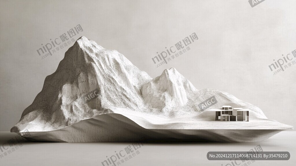 山体模型