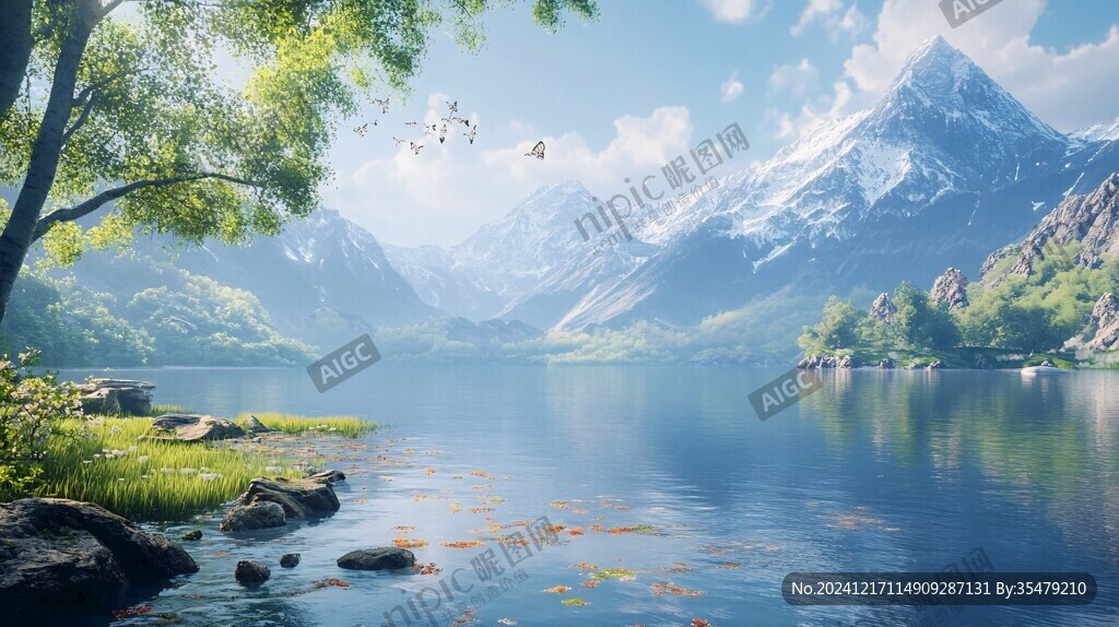 唯美山水壁纸