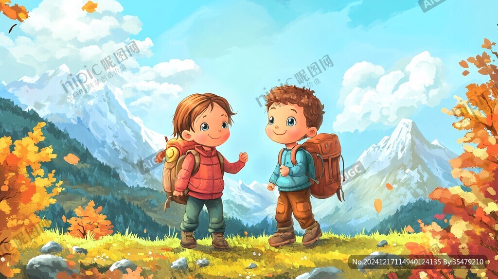 小学生秋游