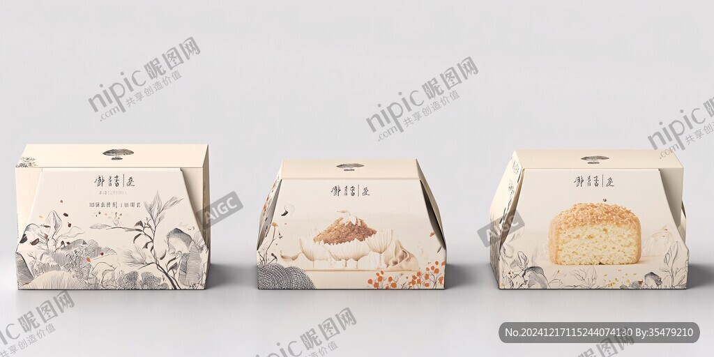 松糕礼盒设计