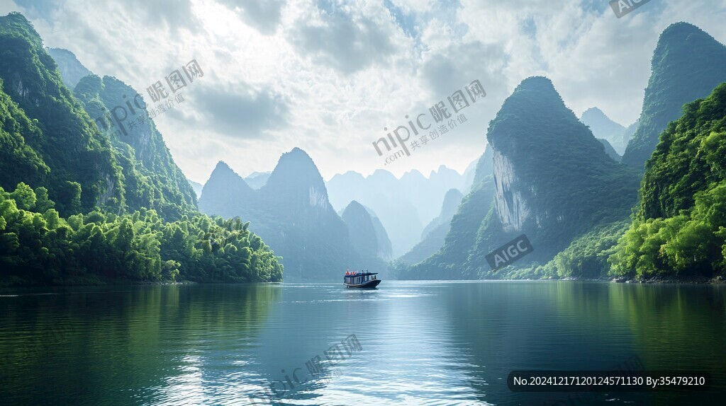 高清宽幅山水风光