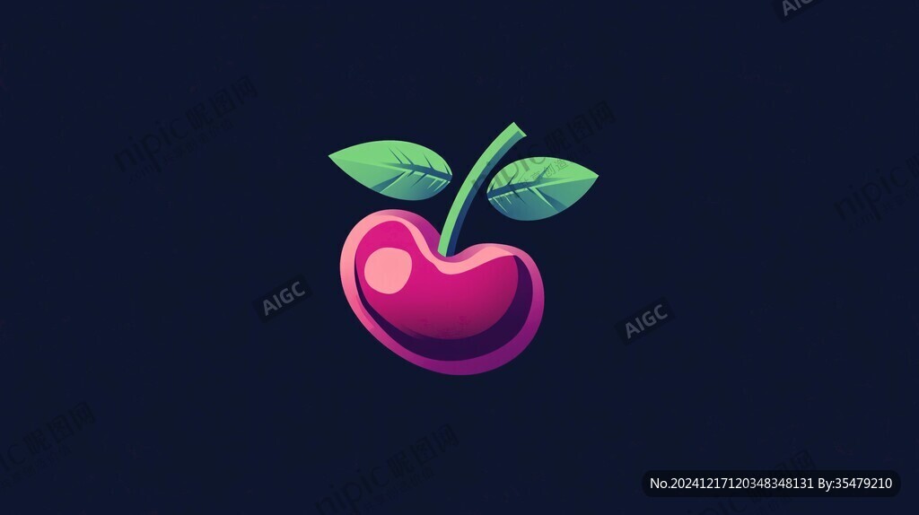 lowpoly樱桃