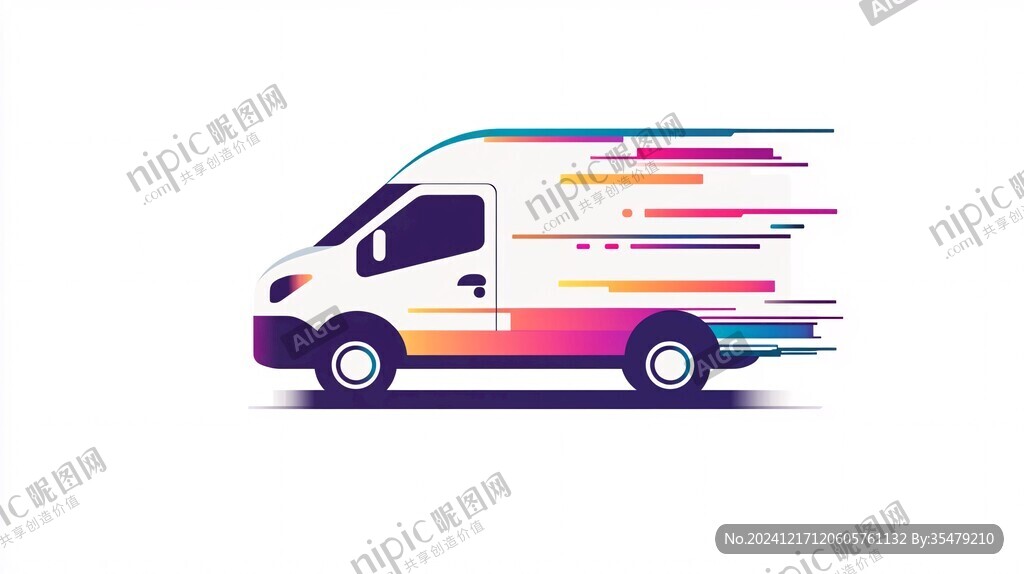 货车插画