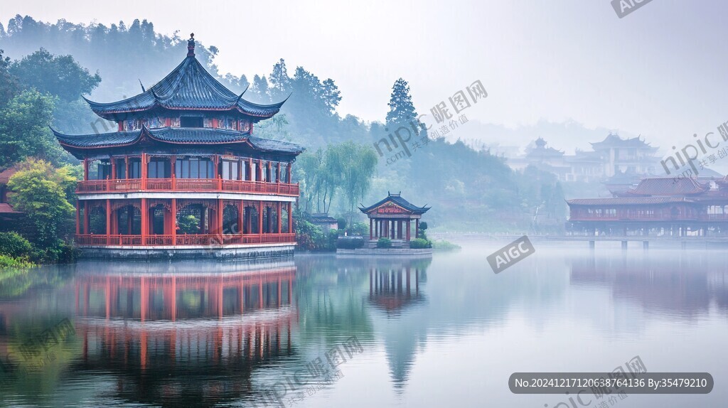 雾中楼阁