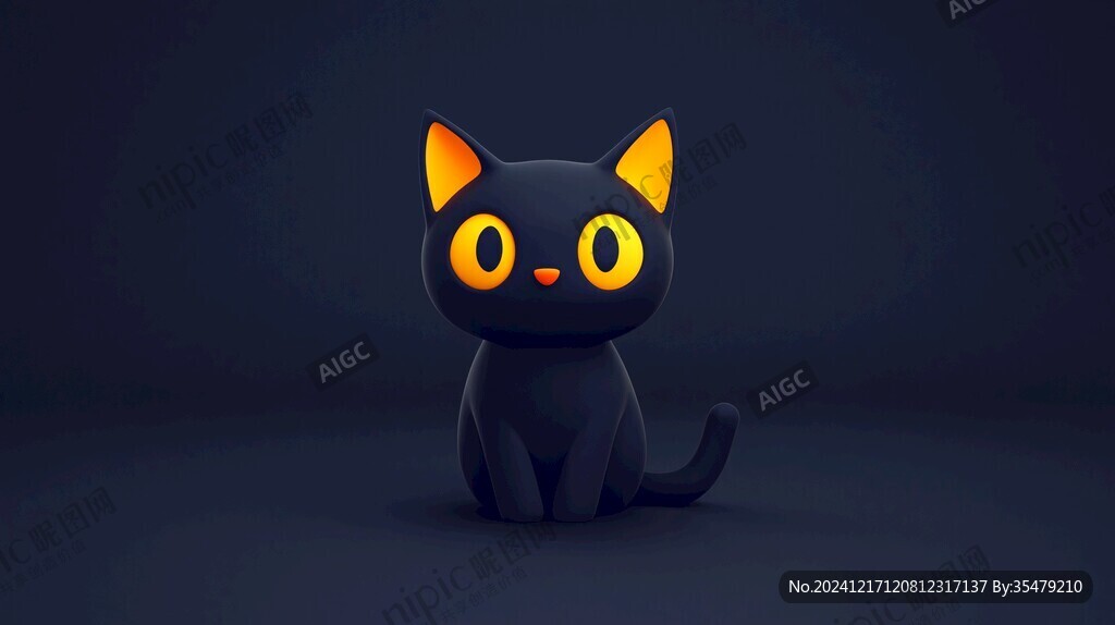 3d卡通猫咪