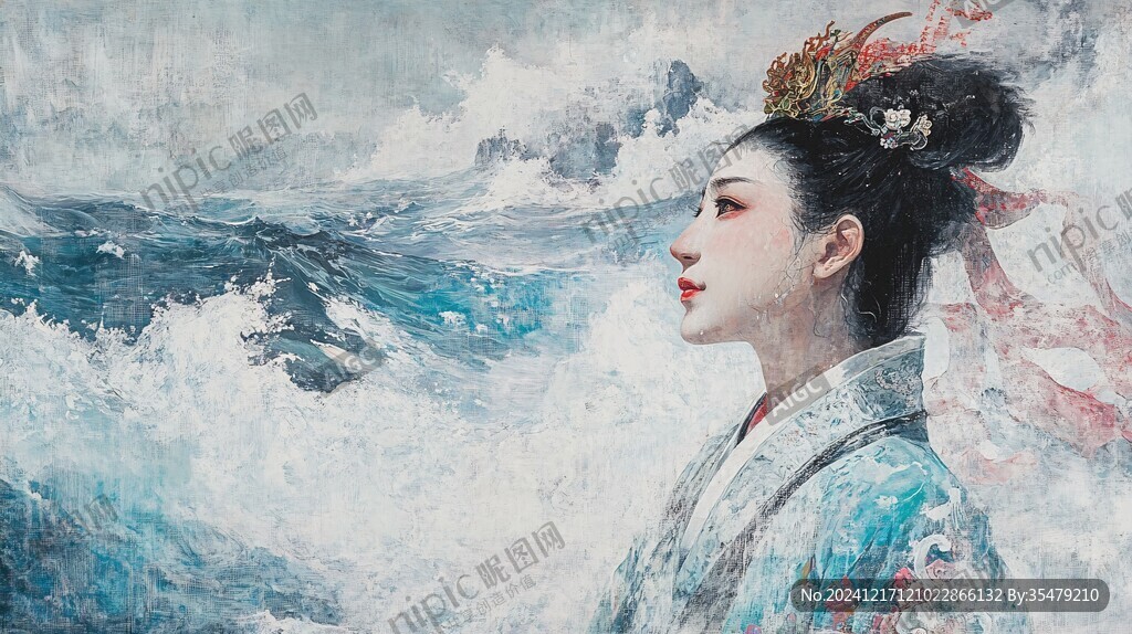 画意虞姬