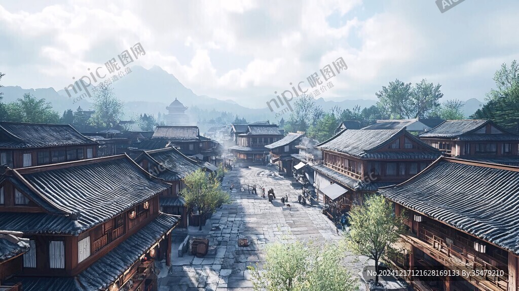 古代街景还原