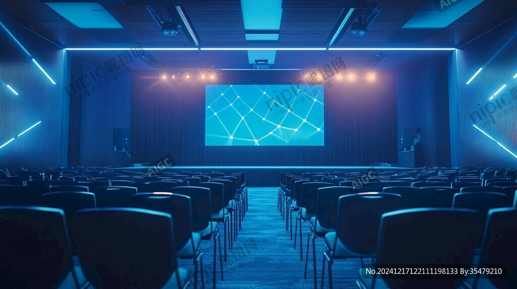 演讲会效果图