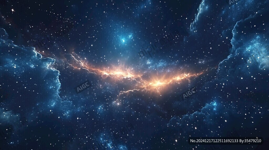 璀璨星河背景