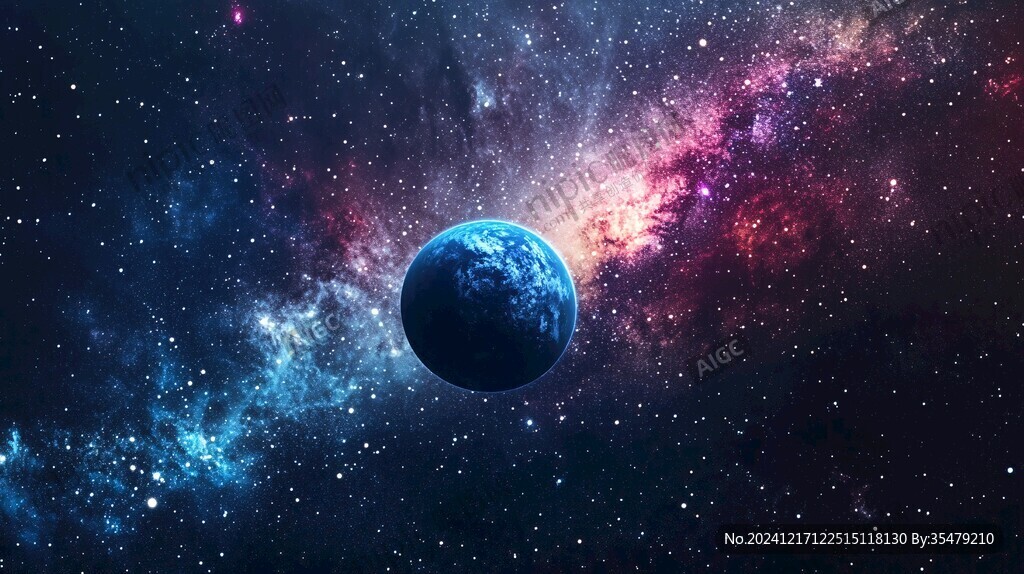 唯美宇宙背景