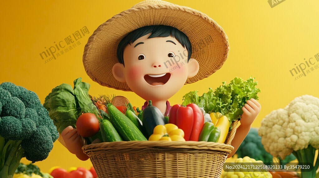 开心小农夫头像