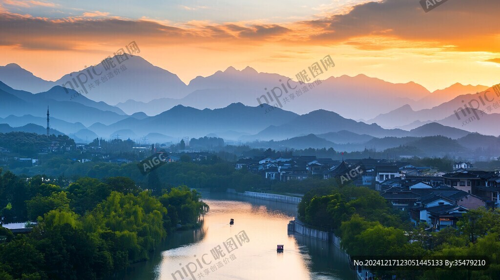 湘湖晨曦