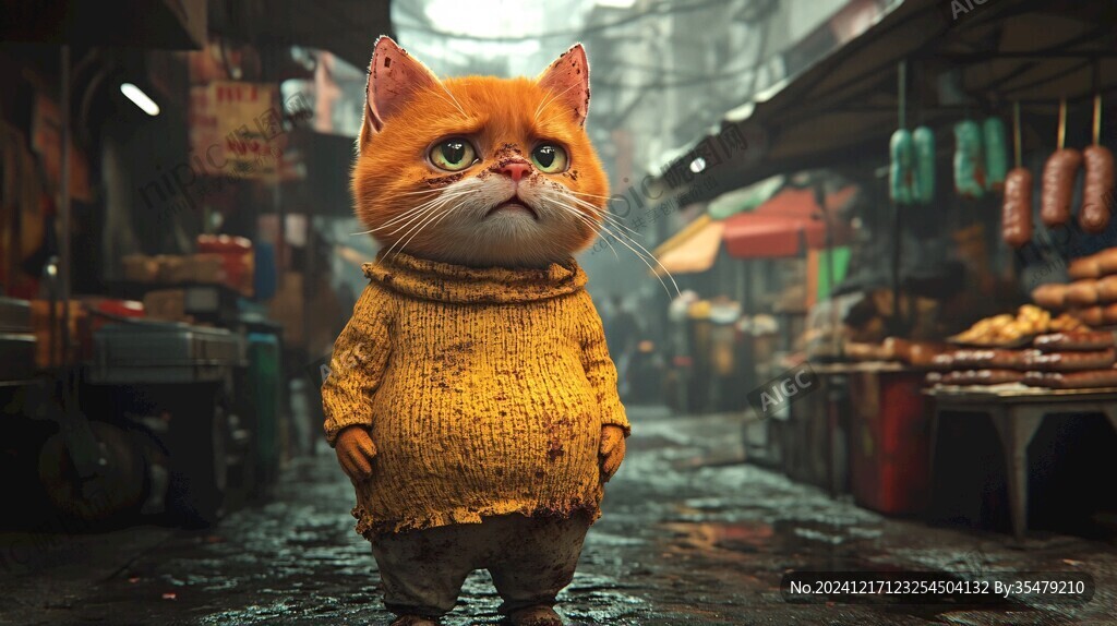 3d卡通猫咪