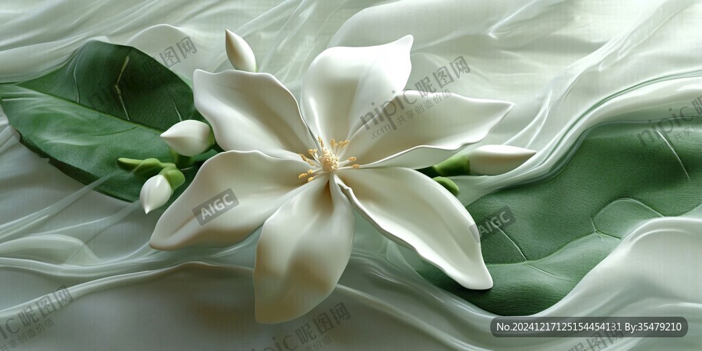 3d立体花壁纸