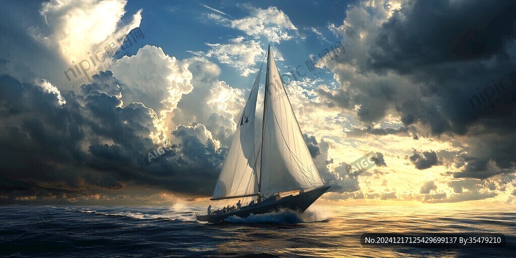 扬帆远航背景