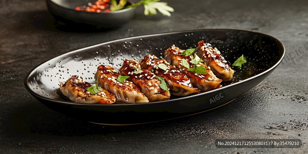 煎饺图片