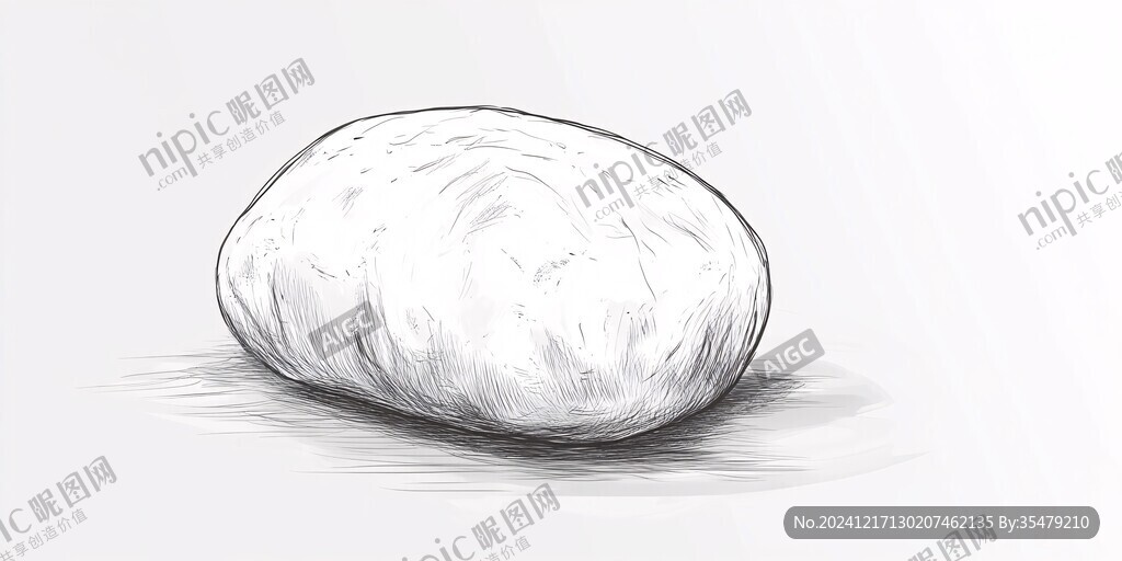 手绘皮蛋插画