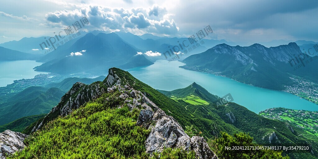 天顶湖全景