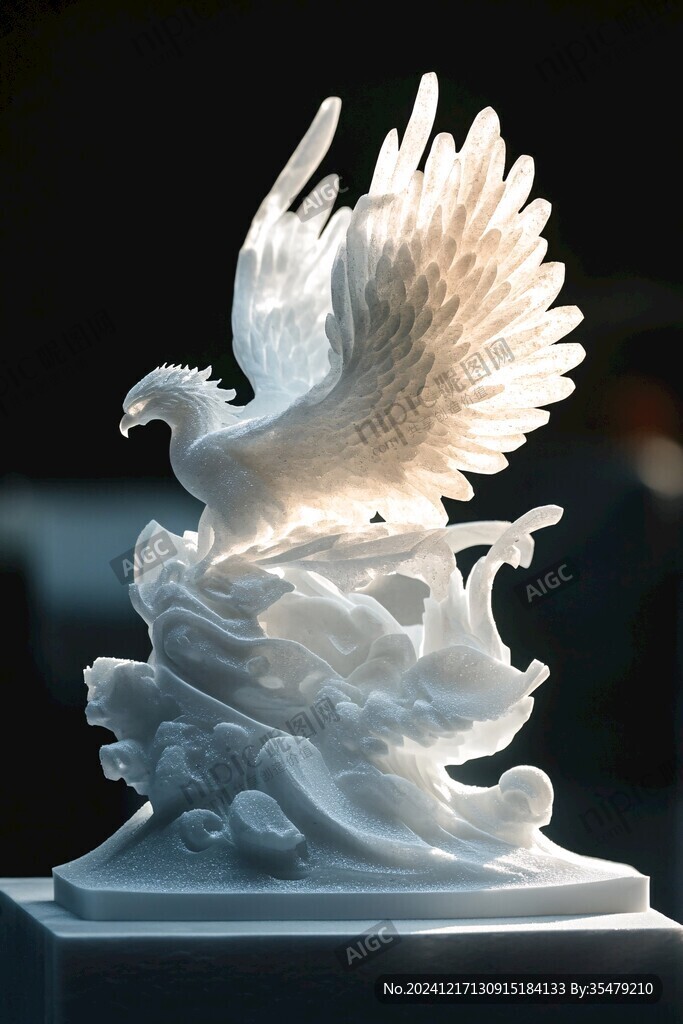 大展宏图瓷塑