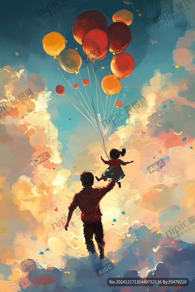 童年插画梦幻童年