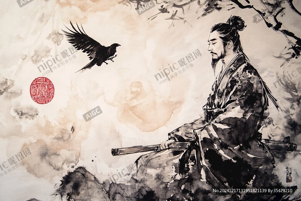 武侠挂画