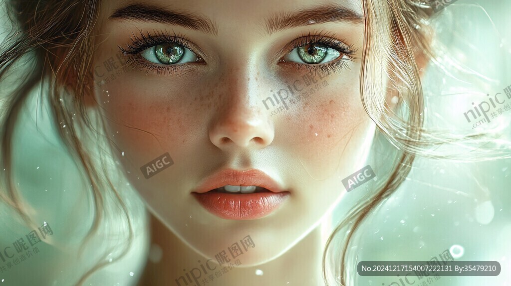 写实人物插画