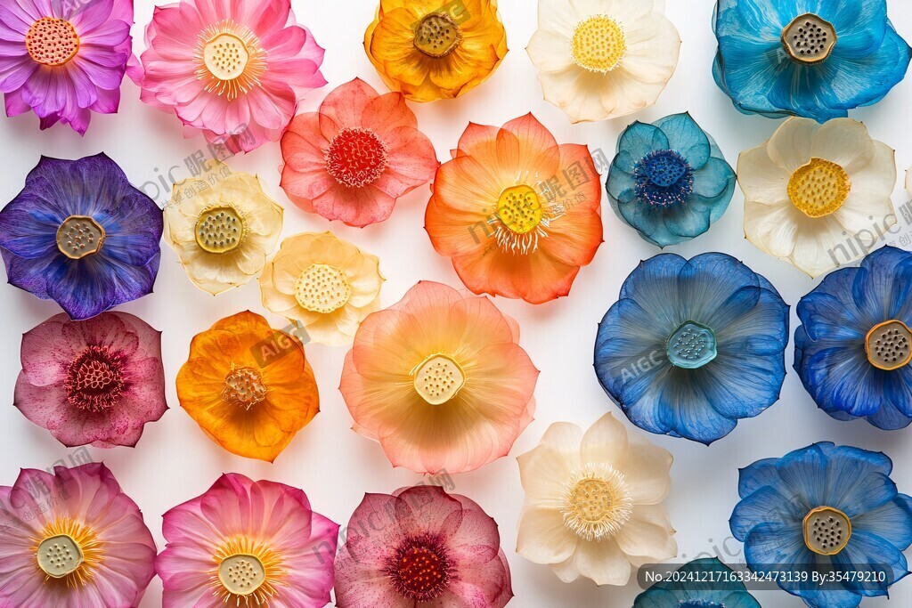 3d立体花壁纸