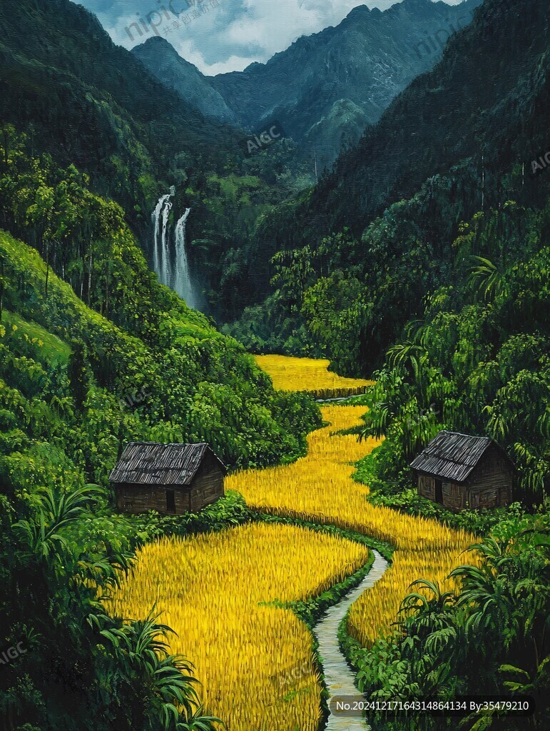 流水生财田园