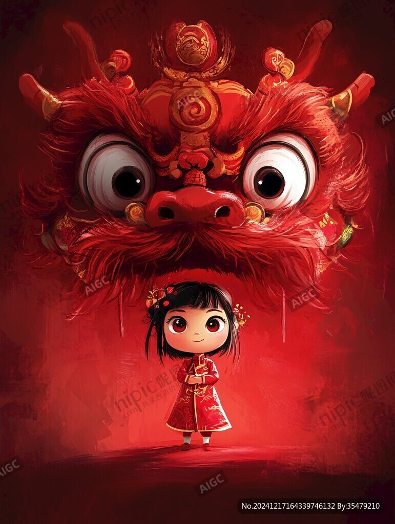 舞龙舞狮壁纸