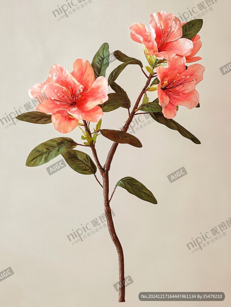 仿真花卉仿生花草桃花