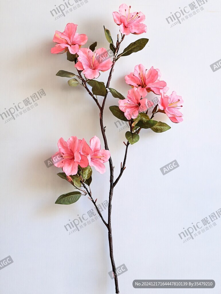 仿真花卉仿生花草桃花