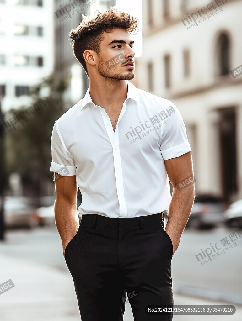 欧美男模