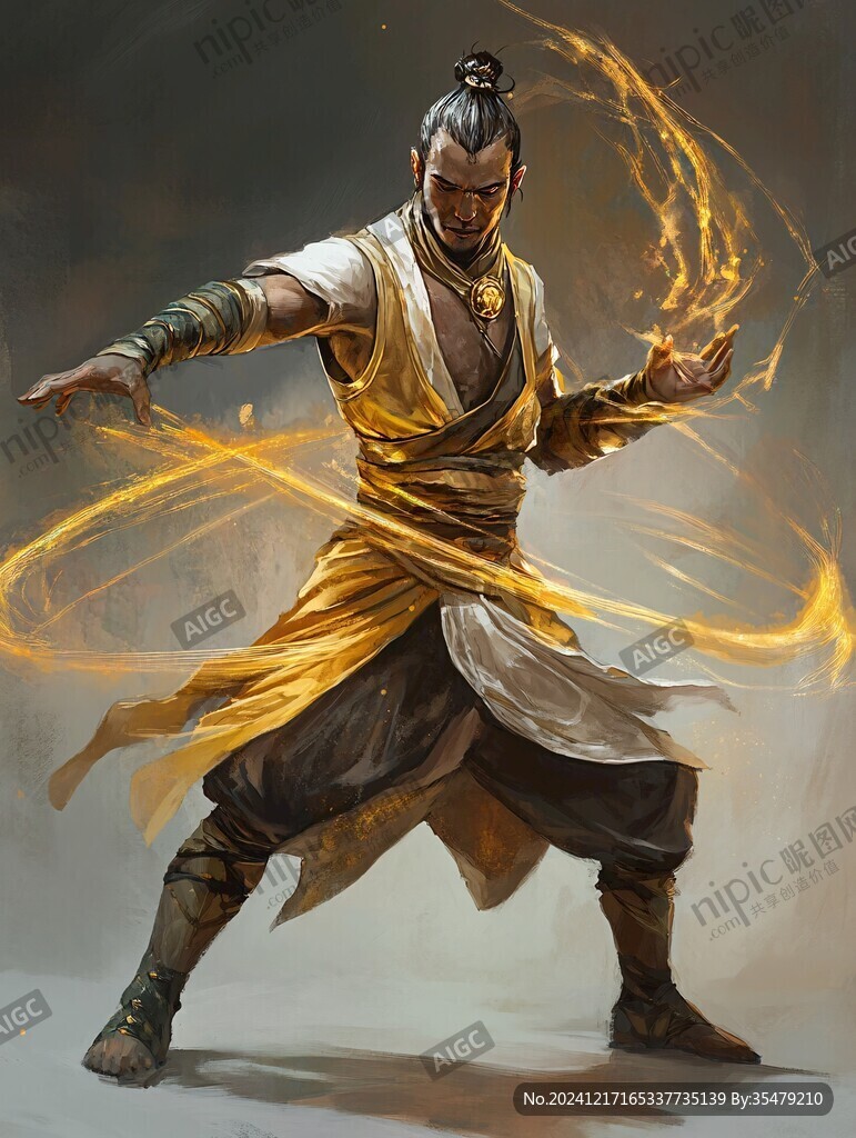 太极宗师插画