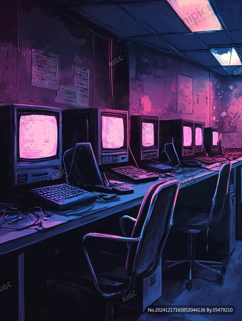 网吧场景