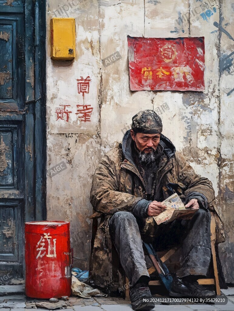 街边擦鞋匠