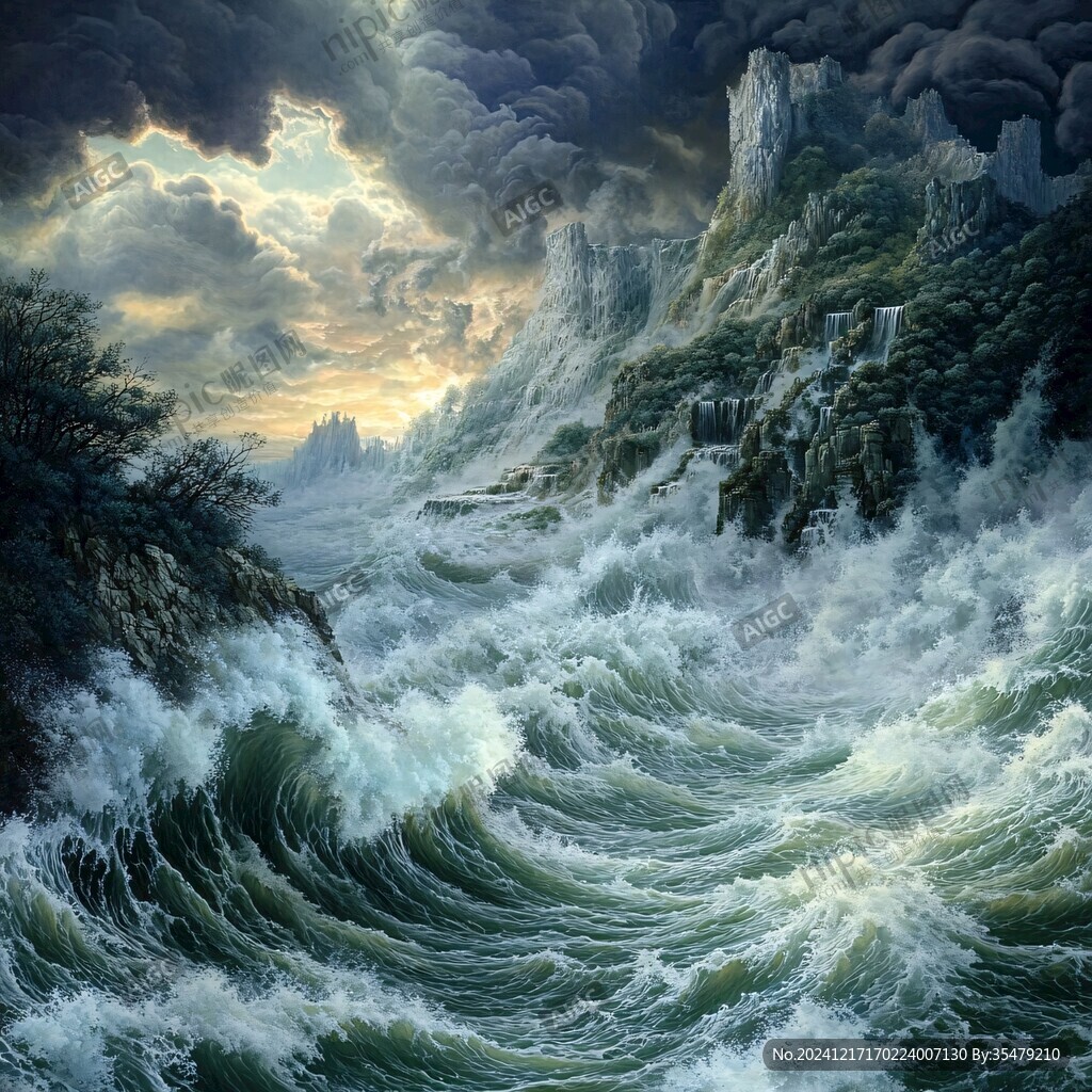 海面立体画