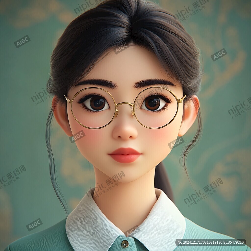 写实人物插画