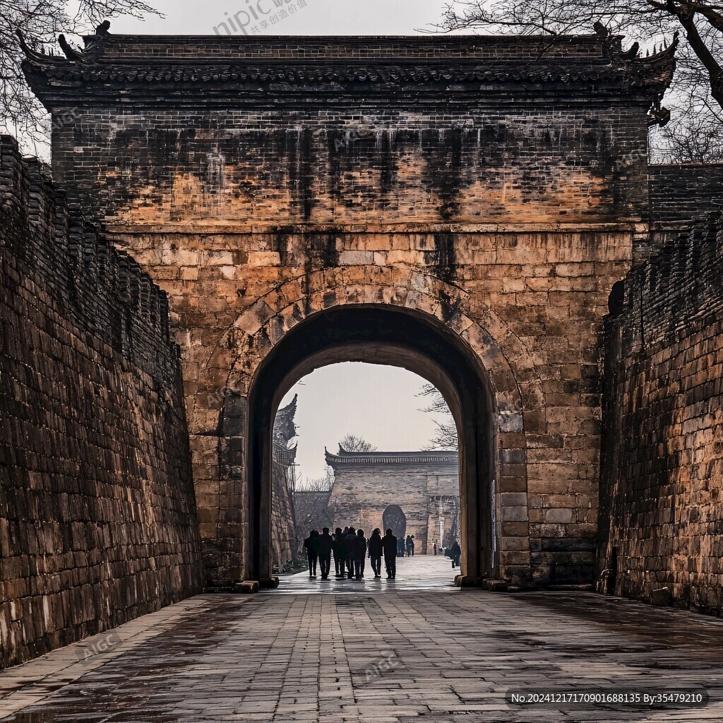 武圣门晨光