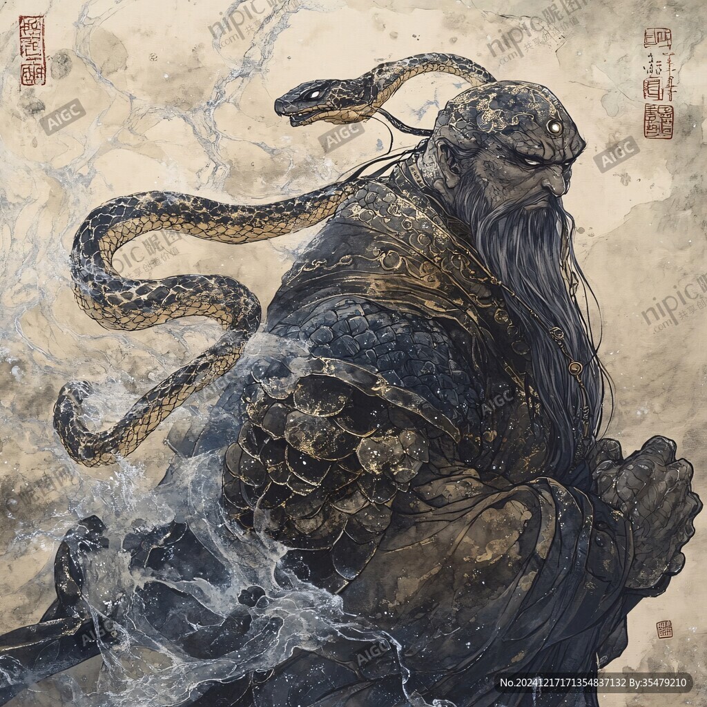蛇年插画合集