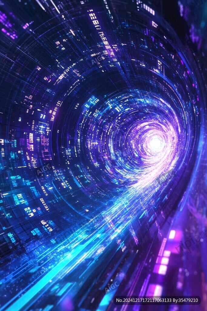 科技漩涡隧道