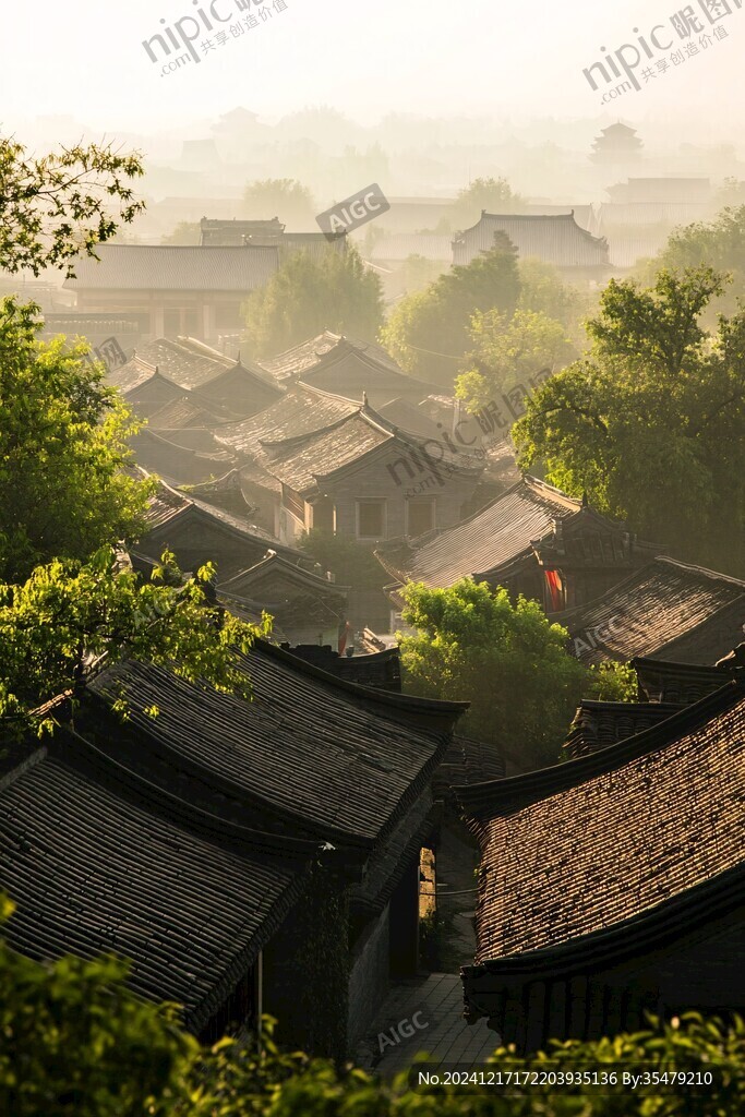 宋夹城的早晨