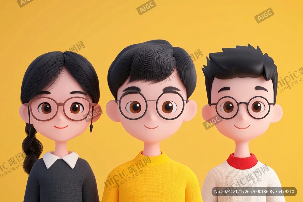 男女ip形象