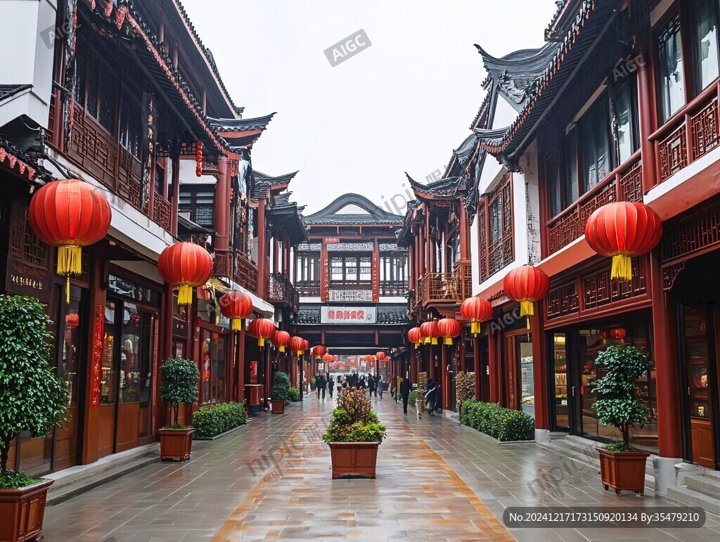 仿宋步行街建筑